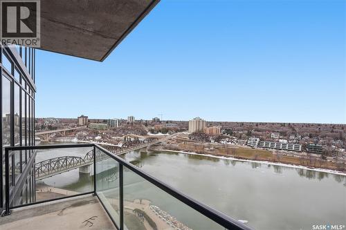 1505 490 2Nd Avenue S, Saskatoon, SK - Outdoor With Balcony With View