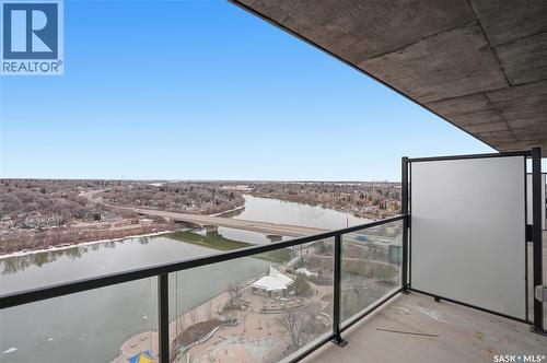 1505 490 2Nd Avenue S, Saskatoon, SK - Outdoor With Balcony With View With Exterior