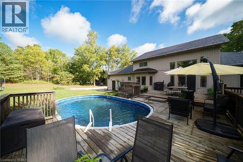 9 Michael'S Lane, Tillsonburg, ON - Outdoor With Above Ground Pool With Backyard