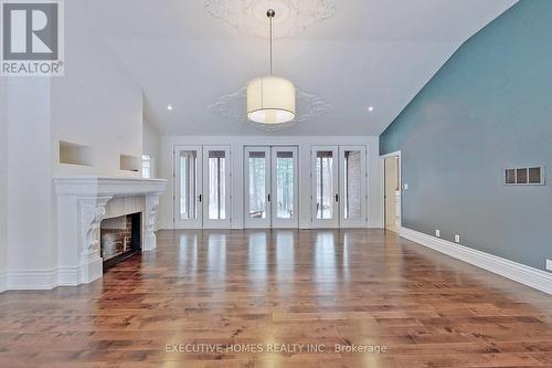 7651 Milburough Line, Milton, ON - Indoor With Fireplace