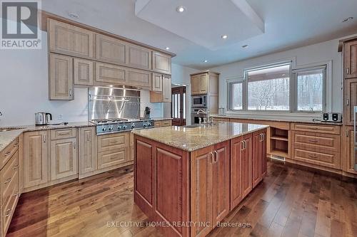 7651 Milburough Line, Milton, ON - Indoor Photo Showing Kitchen With Upgraded Kitchen