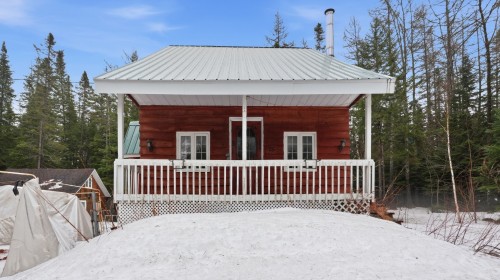 Vue d'ensemble - 75 14E Rang E., Saint-Benjamin, QC - Outdoor With Deck Patio Veranda With Exterior