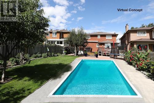 1086 Hedge Drive, Mississauga, ON - Outdoor With In Ground Pool