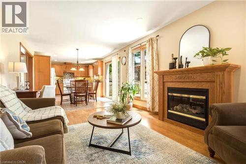 176 Granite Hill Road, Cambridge, ON - Indoor Photo Showing Living Room With Fireplace