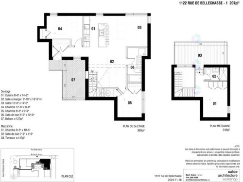 Plan (croquis) - 1122 Rue De Bellechasse, Montréal (Rosemont/La Petite-Patrie), QC - Other