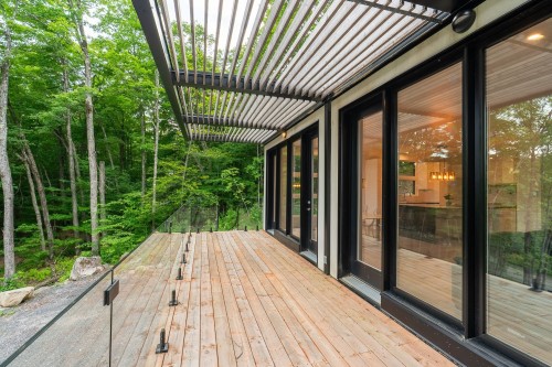 Balcon - 2635 Ch. Des Lupins, Mont-Blanc, QC - Outdoor With Deck Patio Veranda With Exterior
