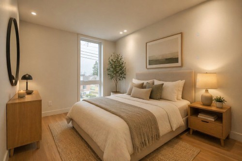 Bedroom - 7249 Av. Louis-Hébert, Montréal (Villeray/Saint-Michel/Parc-Extension), QC - Indoor Photo Showing Bedroom