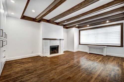 Chambre à coucher principale - 644 Av. Murray Hill, Westmount, QC - Indoor With Fireplace