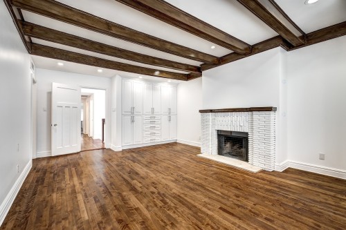 Chambre à coucher principale - 644 Av. Murray Hill, Westmount, QC - Indoor With Fireplace