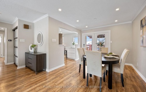6943 Estoril Road, Mississauga, ON - Indoor Photo Showing Dining Room
