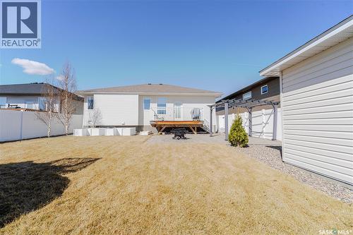 1007 Maplewood Drive, Moose Jaw, SK - Outdoor With Deck Patio Veranda With Exterior