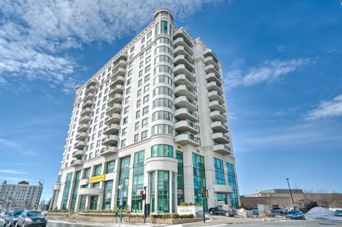 Front of Structure - 1502-5065 Rue Jean-Talon E., Montréal (Saint-Léonard), QC - Outdoor With Balcony With Facade