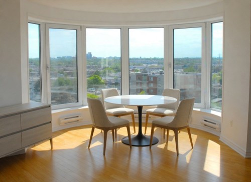 Dining Room - 1502-5065 Rue Jean-Talon E., Montréal (Saint-Léonard), QC - Indoor Photo Showing Dining Room