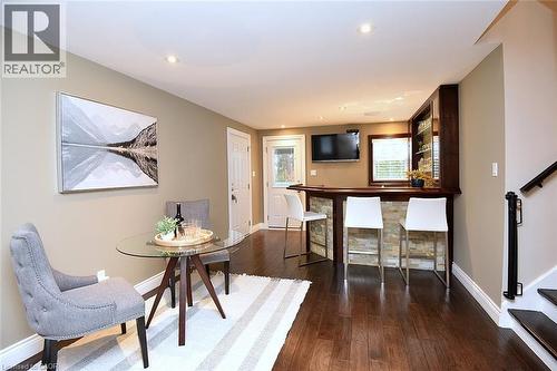 Family room on ground level - 626 Vanderburgh Drive, Burlington, ON - Indoor Photo Showing Dining Room