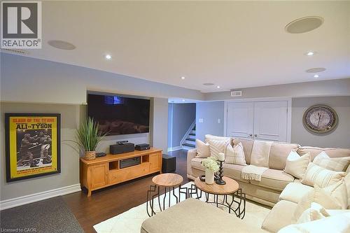 Teen retreat/playroom/home office - 626 Vanderburgh Drive, Burlington, ON - Indoor Photo Showing Living Room
