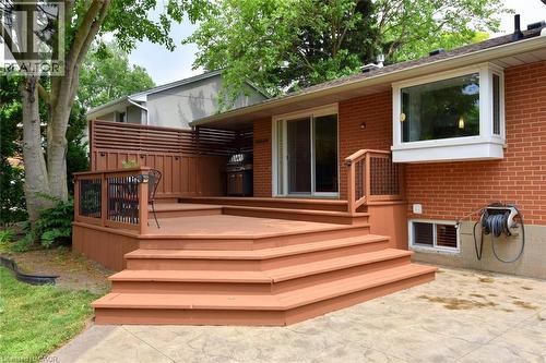 A great place to BBQ - 626 Vanderburgh Drive, Burlington, ON - Outdoor With Exterior