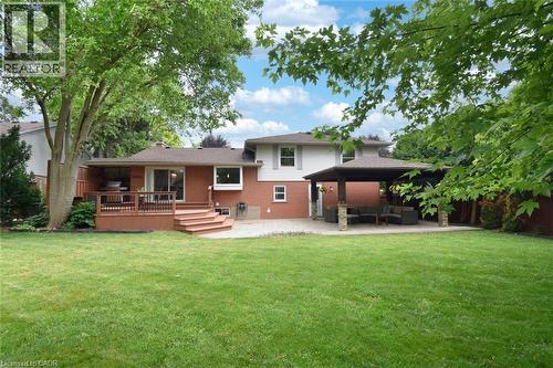pool sized lot - 626 Vanderburgh Drive, Burlington, ON - Outdoor With Deck Patio Veranda