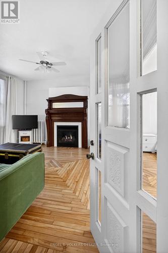 86 Bruyere Street, Ottawa, ON - Indoor With Fireplace
