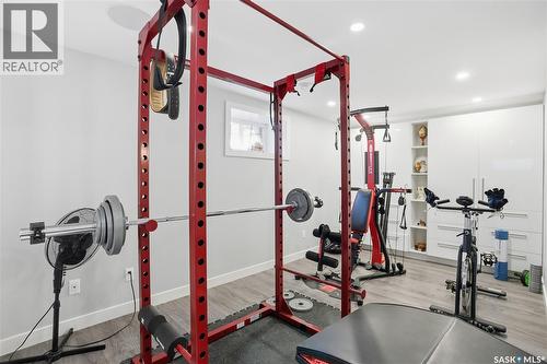 7270 Maple Way, Regina, SK - Indoor Photo Showing Gym Room