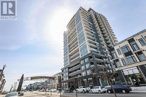 1607 - 385 Winston Road, Grimsby, ON - Outdoor With Balcony With Facade