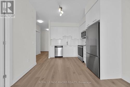 1607 - 385 Winston Road, Grimsby, ON - Indoor Photo Showing Kitchen With Stainless Steel Kitchen