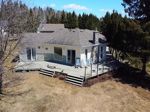 293 Ross Lapointe Road, Oxdrift, ON - Outdoor With Deck Patio Veranda