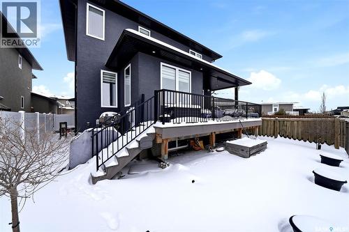 5237 Snowbirds Crescent, Regina, SK - Outdoor With Deck Patio Veranda With Exterior