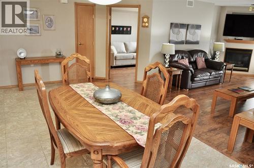 317 325 Keevil Crescent, Saskatoon, SK - Indoor With Fireplace