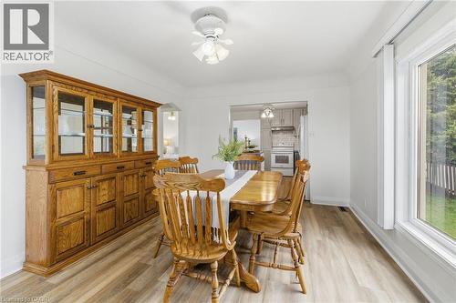 138 Glenholme Avenue, Hamilton, ON - Indoor Photo Showing Dining Room