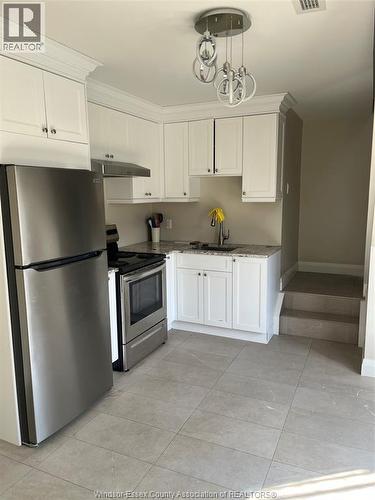 3002 Church Unit# Rear, Windsor, ON - Indoor Photo Showing Kitchen