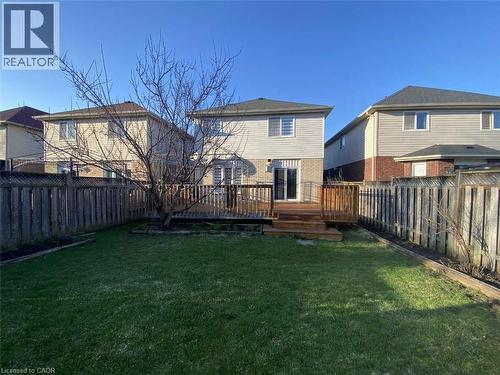 125 Steepleridge Street, Kitchener, ON - Outdoor With Deck Patio Veranda