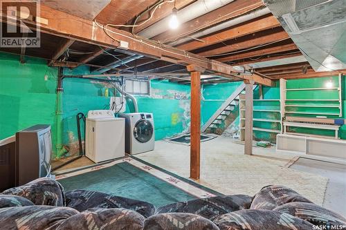 1150 3Rd Avenue Ne, Moose Jaw, SK - Indoor Photo Showing Basement