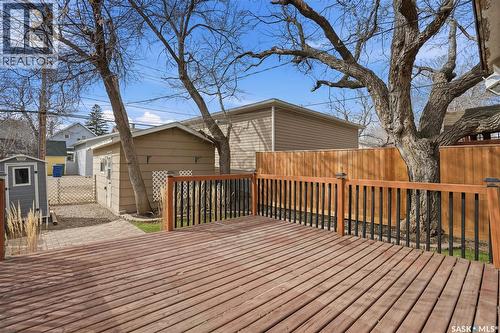 1150 3Rd Avenue Ne, Moose Jaw, SK - Outdoor With Deck Patio Veranda With Exterior