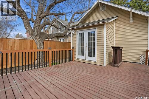 1150 3Rd Avenue Ne, Moose Jaw, SK - Outdoor With Deck Patio Veranda With Exterior