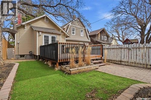 1150 3Rd Avenue Ne, Moose Jaw, SK - Outdoor With Deck Patio Veranda