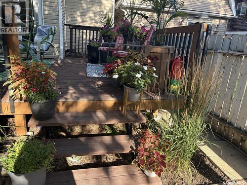 1150 3Rd Avenue Ne, Moose Jaw, SK - Outdoor With Deck Patio Veranda