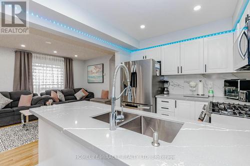 60 Bushmill Circle, Brampton, ON - Indoor Photo Showing Kitchen With Double Sink