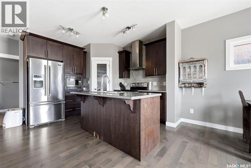 5517 Norseman Crescent, Regina, SK - Indoor Photo Showing Kitchen With Upgraded Kitchen