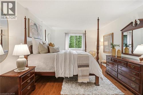 Primary w/4PC Ensuite & Walk-in Closet - 1156 Augustus Drive, Burlington, ON - Indoor Photo Showing Bedroom