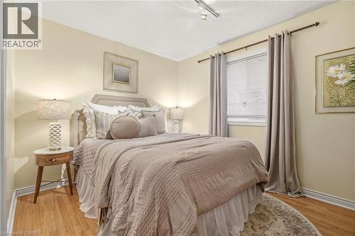 Spacious 2nd Bedroom w/Hardwood & Double Closet - 1156 Augustus Drive, Burlington, ON - Indoor Photo Showing Bedroom