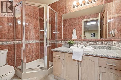 LL 3PC Bath w/Sauna - 1156 Augustus Drive, Burlington, ON - Indoor Photo Showing Bathroom