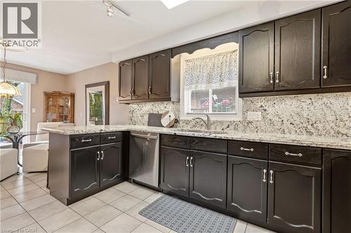 Bright & Livable with Skylight - 1156 Augustus Drive, Burlington, ON - Indoor Photo Showing Kitchen