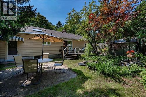 Backyard Patio - 557 Stillwater Crescent, Burlington, ON - Outdoor With Deck Patio Veranda