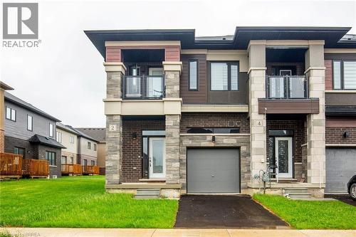 2 Copeman Avenue, Brantford, ON - Outdoor With Balcony With Facade