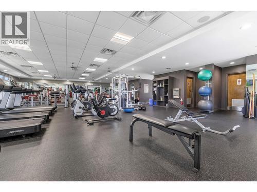 Gym - 3925 Gallaghers Circle, Kelowna, BC - Indoor Photo Showing Gym Room
