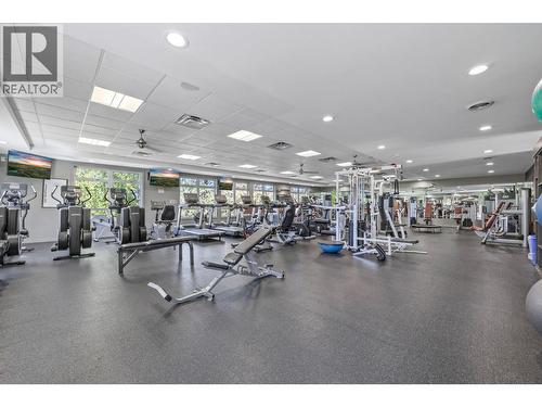 Gym - 3925 Gallaghers Circle, Kelowna, BC - Indoor Photo Showing Gym Room