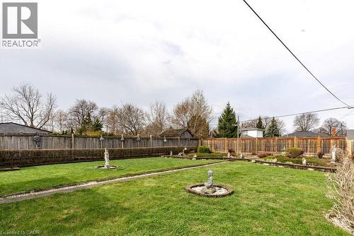 189 Hoover Crescent, Hamilton, ON - Outdoor With Backyard