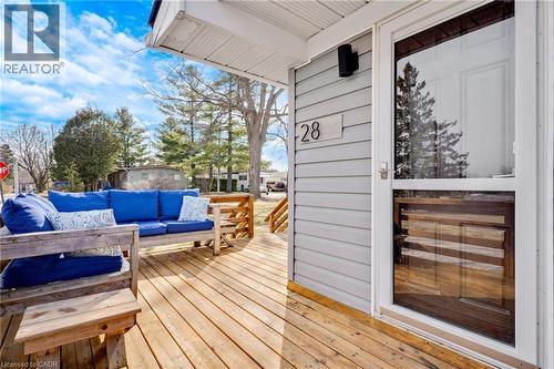 28 Macpherson Crescent, Flamborough, ON - Outdoor With Deck Patio Veranda With Exterior