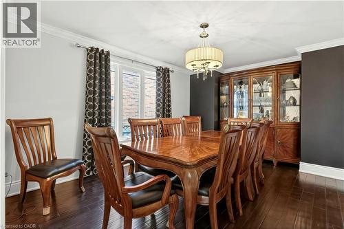 12 Aries Court, Hamilton, ON - Indoor Photo Showing Dining Room