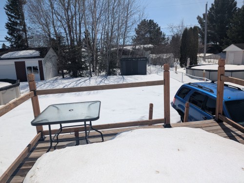 Courtyard - 522 4E Avenue E., Amos, QC - Outdoor